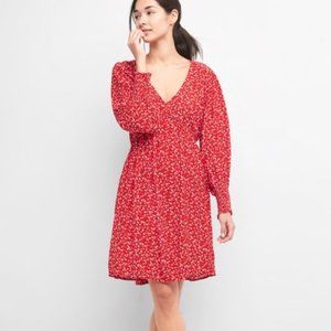 Gap | Red Pansy Dress